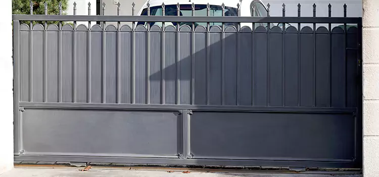 Metal Driveway Gate Installation Somerville